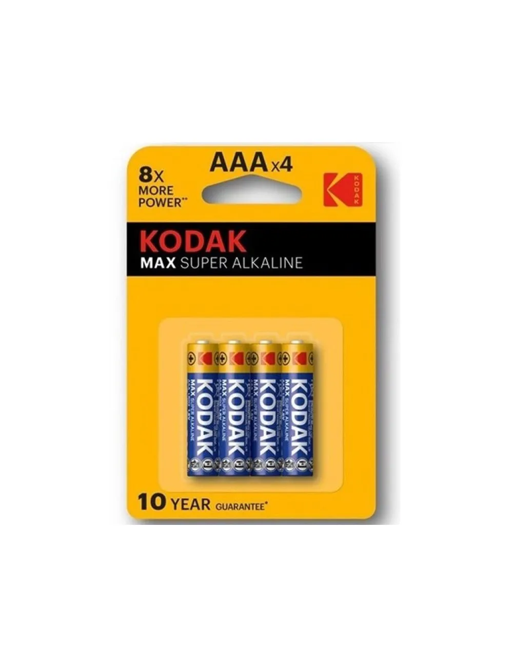 Batteria Kodak Max Super Alcalina Aaa Lr03 Blister * 4-- Pesano Grammi Dispositivi Tensione Capacità Circa Mentre Tipicamente Comunemente Utilizzate P