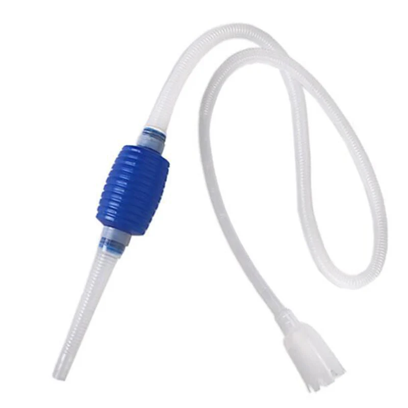 Acquario Fish Tank Syphon Vacuum Gravel Water Filter Cleaner Change Sifone Pump Aspirapolvere Sicuro Manuale