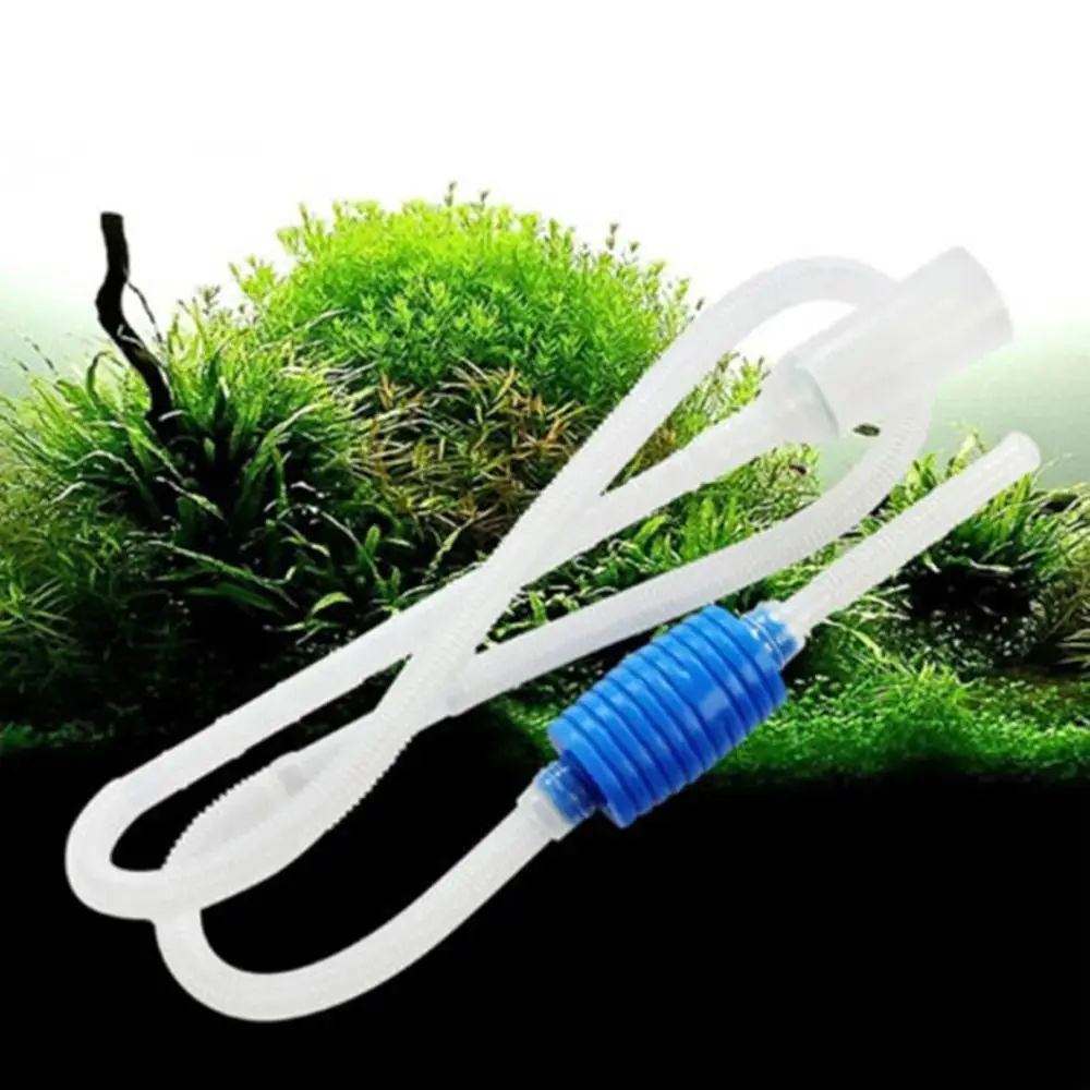 Sifone Fish Tank Syphon Vacuum Sand Washer Semiautomatico Fish Tank Cleaner Pompa Filtro Accessori Cambio Acqua