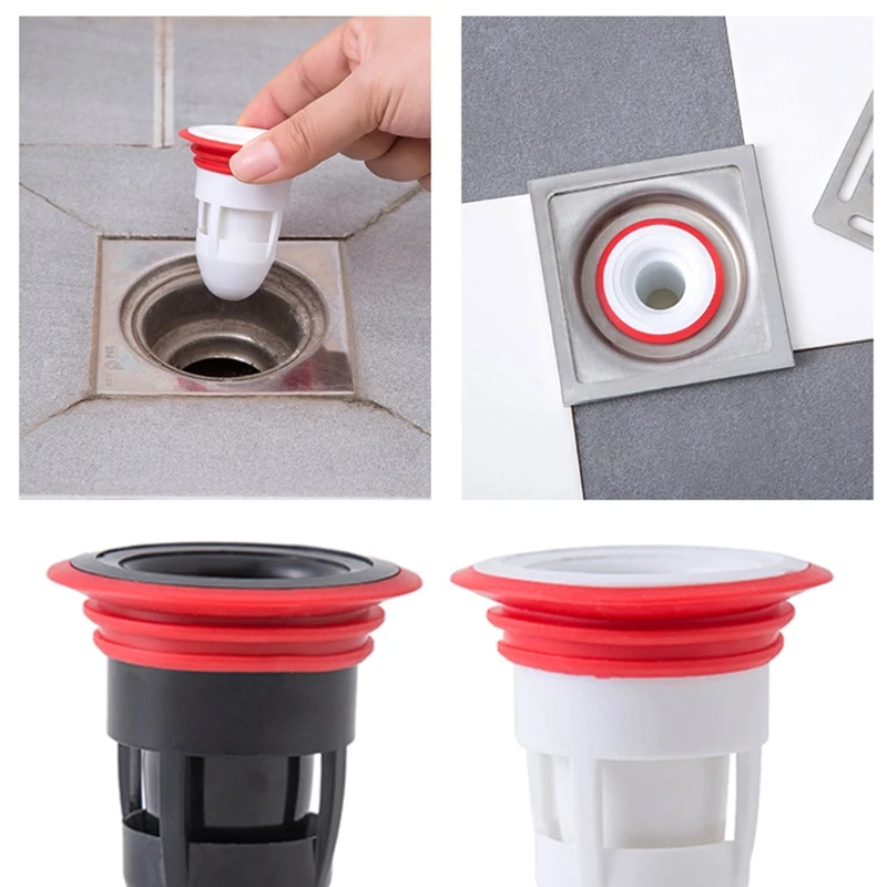 New Bath Shower Floor Strainer Cover Plug Trap Sifone Lavello Cucina Bagno Filtro Di Scarico Dell'Acqua Deodorante Per La Prevenzione Degli Insetti