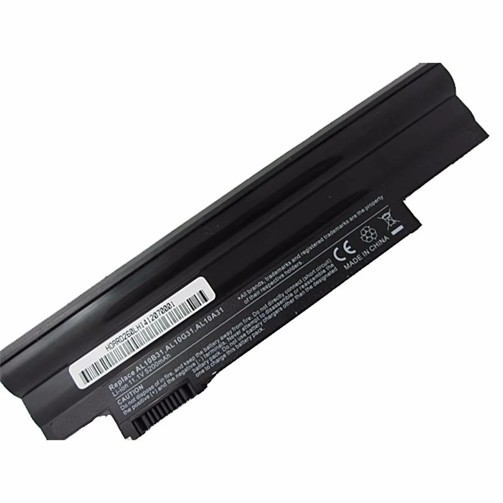 Al10A31 Al10B31 Al10G31 Per Batteria Per Laptop Acer Aspire 722 Ao722 D257 D257E Netbook D260 D270 Happy, Chrome Ac700