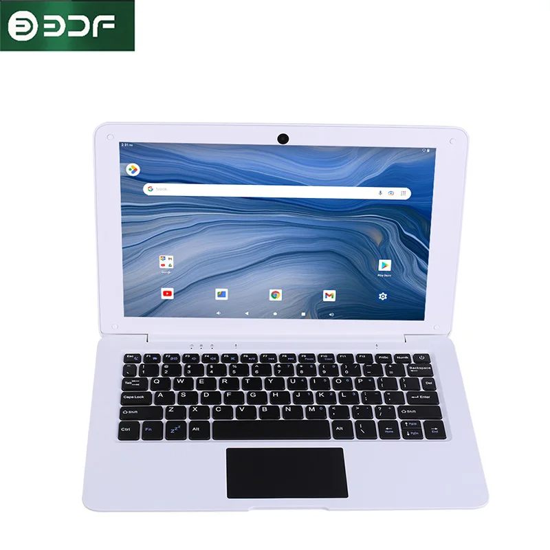 Computer Portatile Da 10.3 Pollici 2Gb + 64Gb Quad Corer Android 12 Netbook Ultra Sottile E Leggero A133 Cpu Computer Wi-Fi Usb