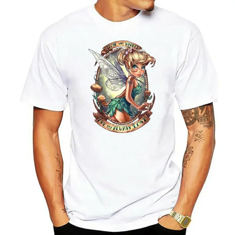 Tinkerbell Tee Grunge Tattoo Maglietta Alternativa Taglia S M L Xl Uk 6-20 Plus Size