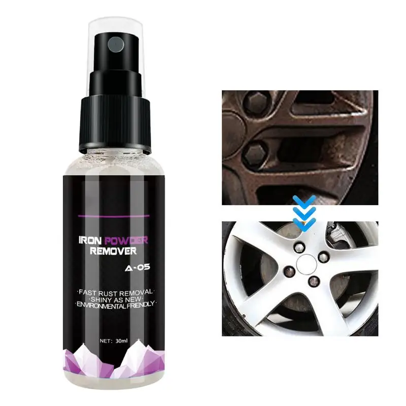 Iron Remover Car Detailing Fallout Rust Remover Spray Decontaminazione Iron Out Fallout Rust Remover Spray Per Brake Rim Rv Boat