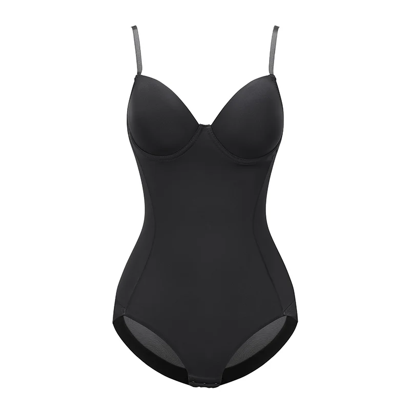 Sexy Lingerie Slim Silk Solid Shapewear Per Donna Smooth Soft Body Tummy Shaper Underwear Lingerie Black Nude
