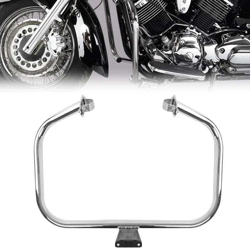 Protezione Motore Protezione Serbatoio Carburante Moto Superiore Inferiore Crash Bar Per Yamaha Dragstar Vstar Xvs 1100 Classic Custom 99-09