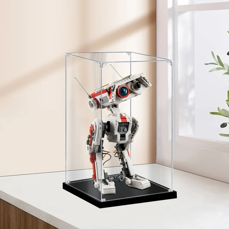 Espositore In Acrilico Per Sonda Lego 75335 Bd-1 Robot Scatola Di Visualizzazione Trasparente Antipolvere Vetrina Regalo Di Natale Per Bambini Non Inc