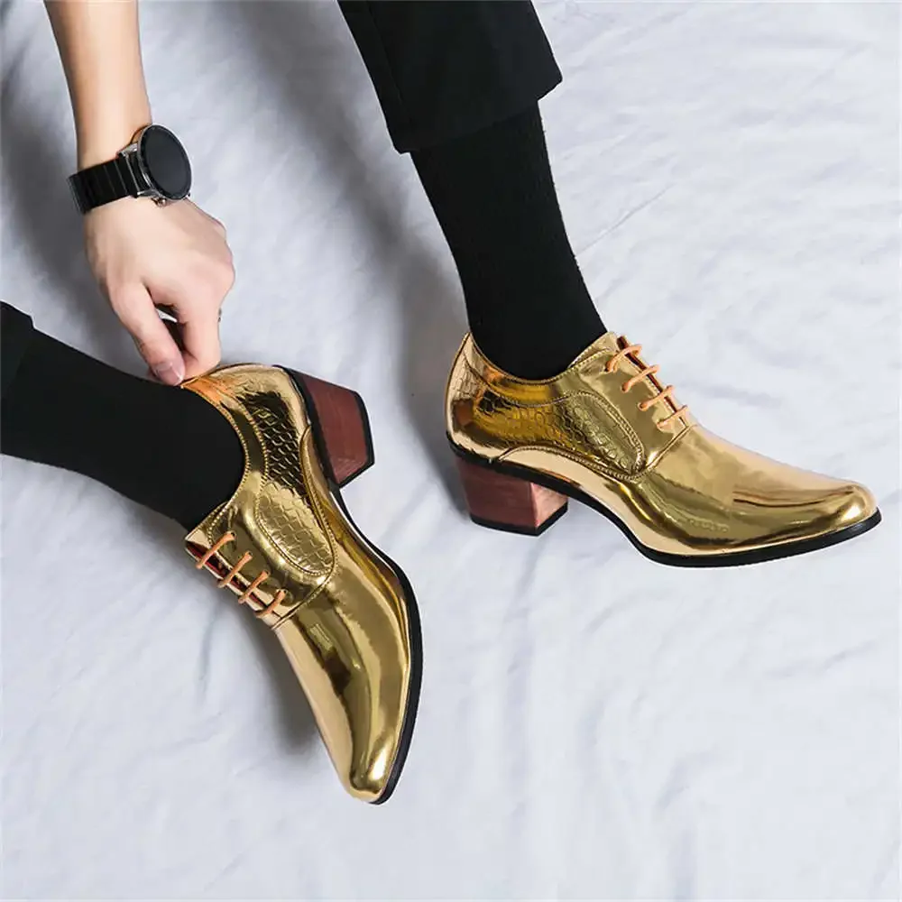 Sposo 42-43 Giallo Basket Uomo Gentleman Scarpe Luxury Red Dress Sneakers Sport Trainers Di Alto Livello Sport Tenes Street