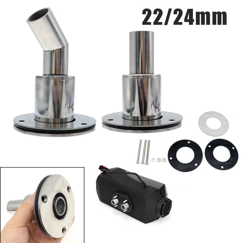 Stainless Steel 316 Thru Hull Exhaust Fitting Tube Pipe Socket Hardware Part Of Air Diesel Heater For Boat Truck Marine Heater