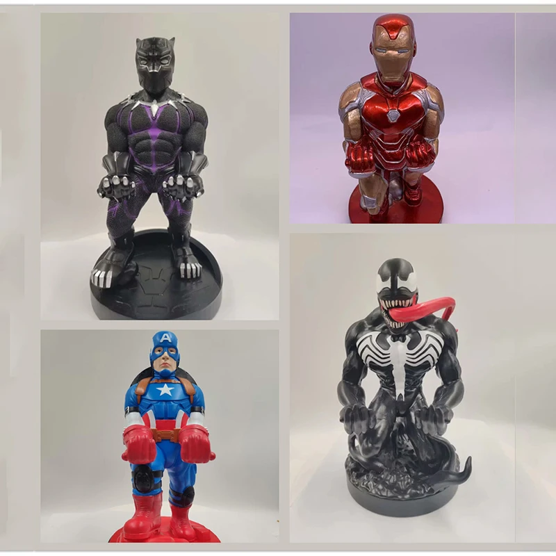 Marvel Spider-Man Venom Captain America Iron Man Black Panther Xbox Controller Stand Ps4 Stand Action Figure Toy Gift For Boyfri