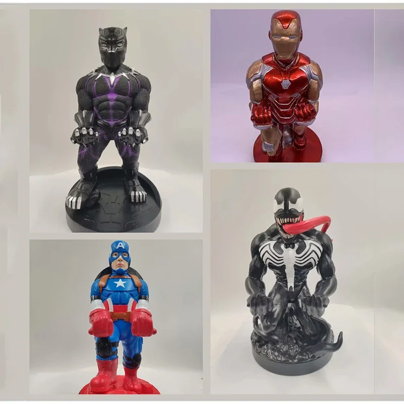 Marvel Spider-Man Venom Captain America Iron Man Black Panther Xbox Controller Stand Ps4 Stand Action Figure Toy Gift For Boyfri