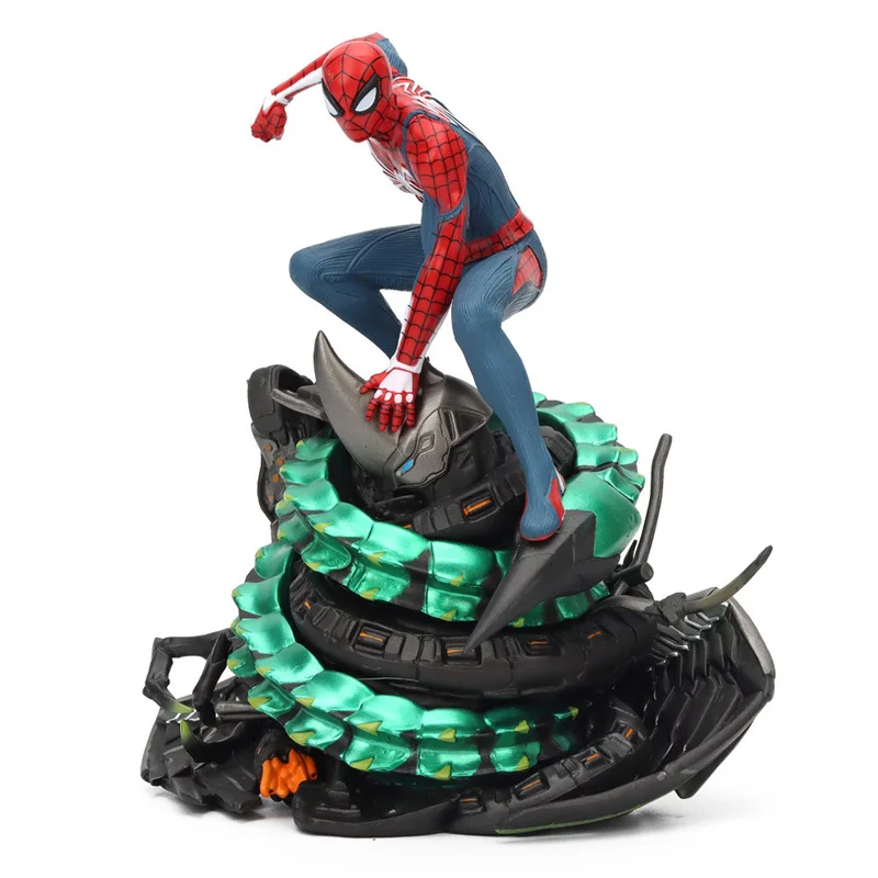 20Cm Anime Disney Limited Ps4 Spider Man Collectors Edition Spiderman Pvc Action Figure Model Decoration Toys For Boys Gifts