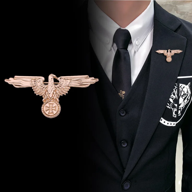 Distintivo Stile Accademia Militare Americana Europea Eagle Cross Pin Air Force Medal Accessori Per Spilla Da Uomo Retrò