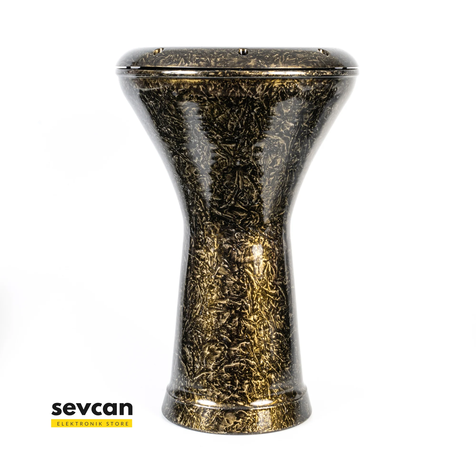 Golden Inciso Darbuka Tomtom Calice Drum Doumbek Tombak Arabo Tabla Taborine Tabor Darabukka Strumento Musicale A Percussione