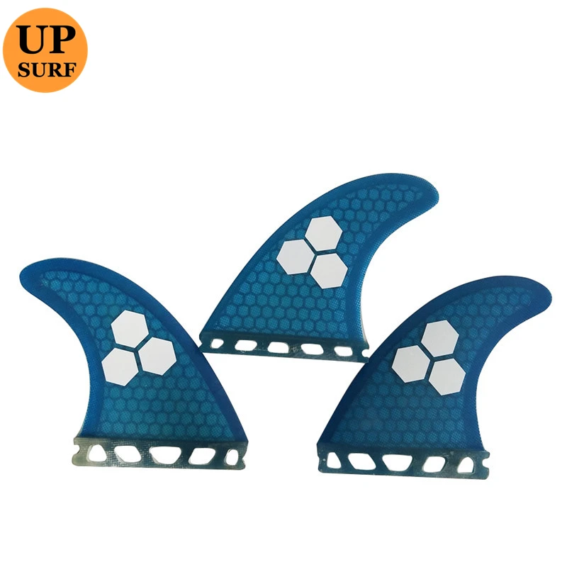 Tavola Da Surf Fin Upsurf Future Fins G3 Blu/Verde/Giallo/Arancione/Grigio Per Accessori Da Surf 3 Pz/Set Small Tabla De Surf