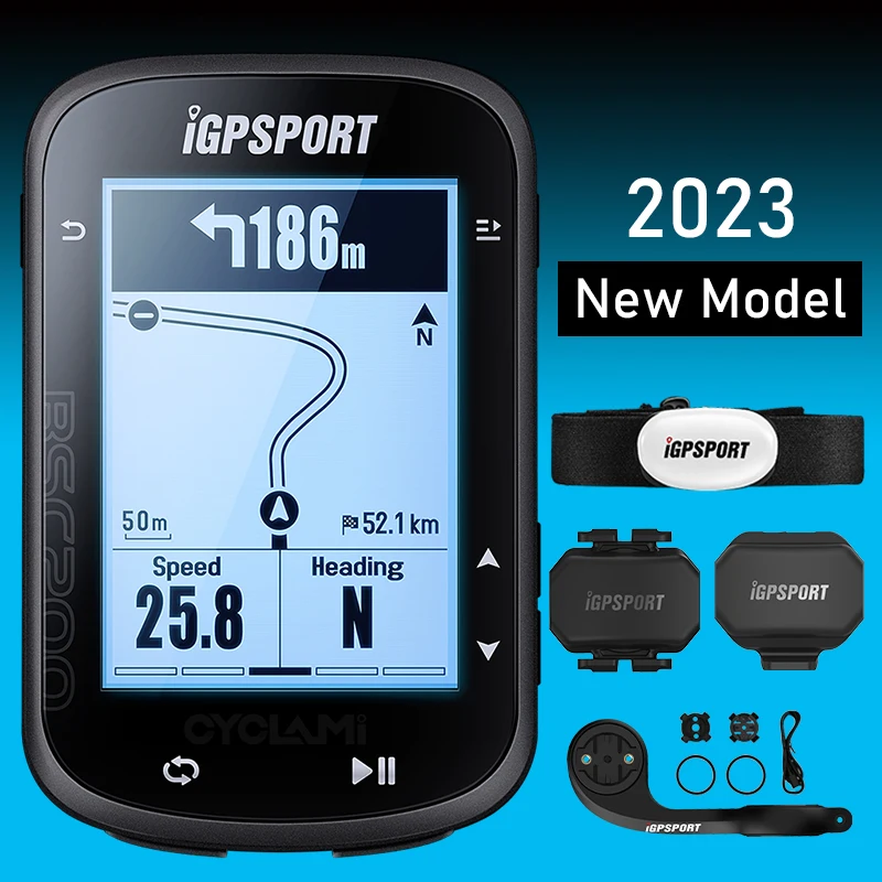 Igpsport Bsc200 Bsc 200 Bsc100S Igs520 Gps Cycle Bike Computer Tachimetro Wireless Bicicletta Cronometro Digitale Contachilometri Ciclismo