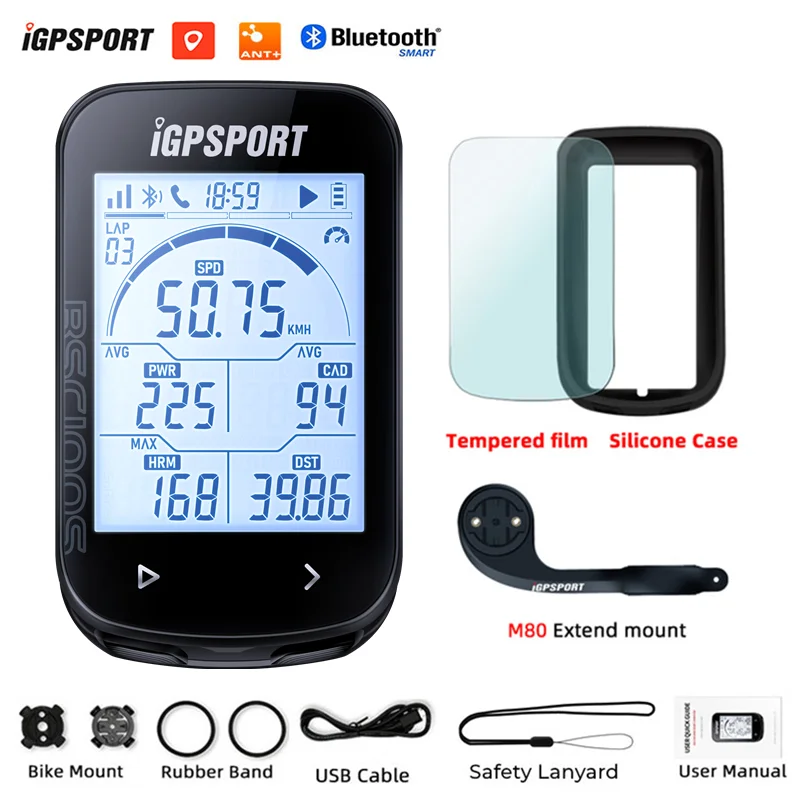 Igpsport Bsc100S Gps Ciclismo Computer Wireless Gps Contachilometri Bicicletta Cronometro Digitale Tachimetro Ant + Bluetooth 4.0 Contachilometri
