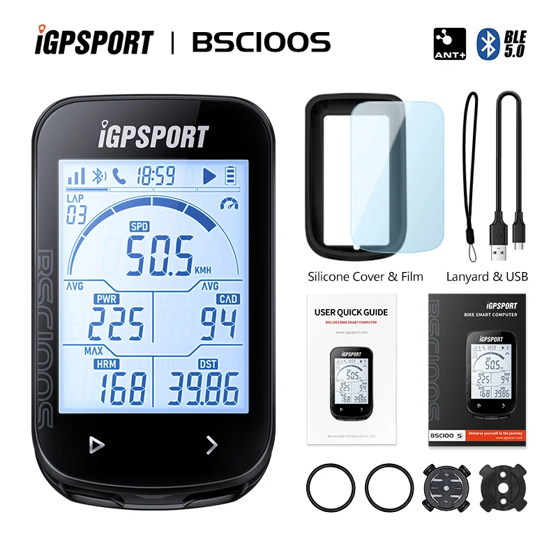Igpsport Bsc100S Gps Bike Computer Mtb Road Cycle Tachimetro Wireless Bicicletta Cronometro Digitale Contachilometri Accessori Per Ciclismo