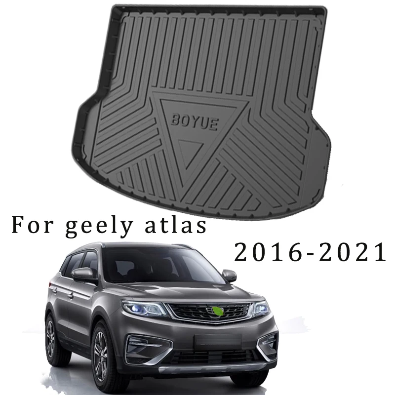 Auto Specializzata Per Geely Atlas Atlas Pro 2021 2020 Tpo Trunk Cargo Liner Tappetino-Accessori Per Tappeti Per Tutte Le Stagioni