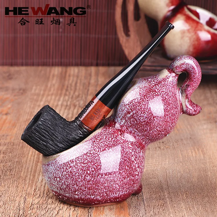 Photinia Pipe Manual Cut Tobacco Pipe Photinia Root Solid Wood 9Mm Filter Cigarette Set Gift Male