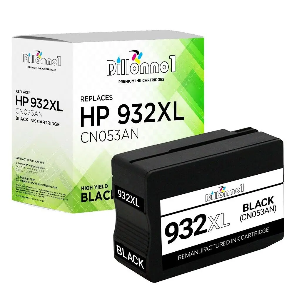 Per Cartucce Di Inchiostro Nero Hp 932Xl Per Hp 932 Xl Officejet Pro 6100 6600 6700