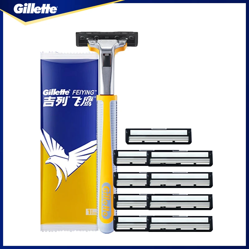 Gillette Vector 2 Rasoio Lame A 2 Strati Rasoio Manuale Rasoio Di Sicurezza Gillette Rasoio Da Barba Per Uomo Taglio Barba Depilazione