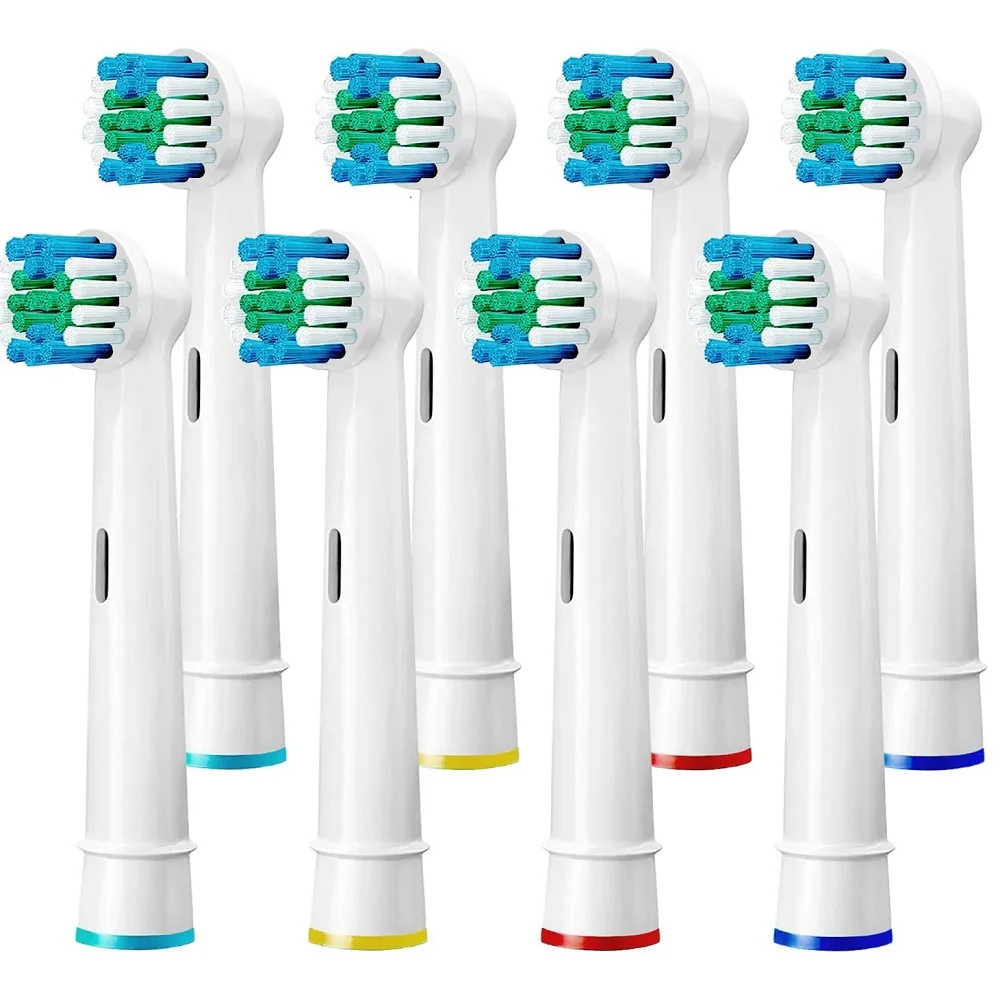 Testine Di Ricambio Per Spazzolino Da Denti Da 8 Pezzi Per Sb-17A Oral-B Spazzolino Elettrico Automatico Impermeabile Per Adulti Testina Per Spazzolin