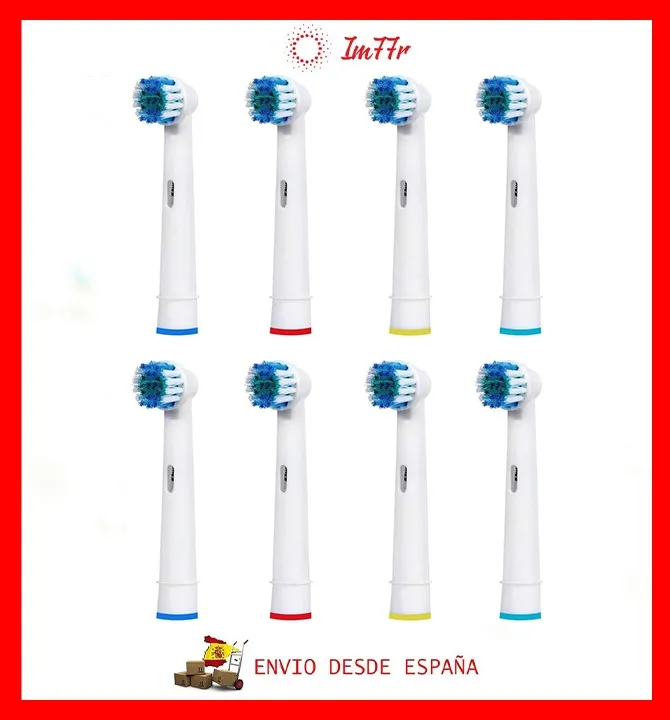 Spazzola Elettrica Dei Pezzi Di Ricambio Im77R 8 Compatibile Con Braun Orale B, Eb-17A / Sb-17A / Eb17-P (2 Corredi X 4 Spazzole)
