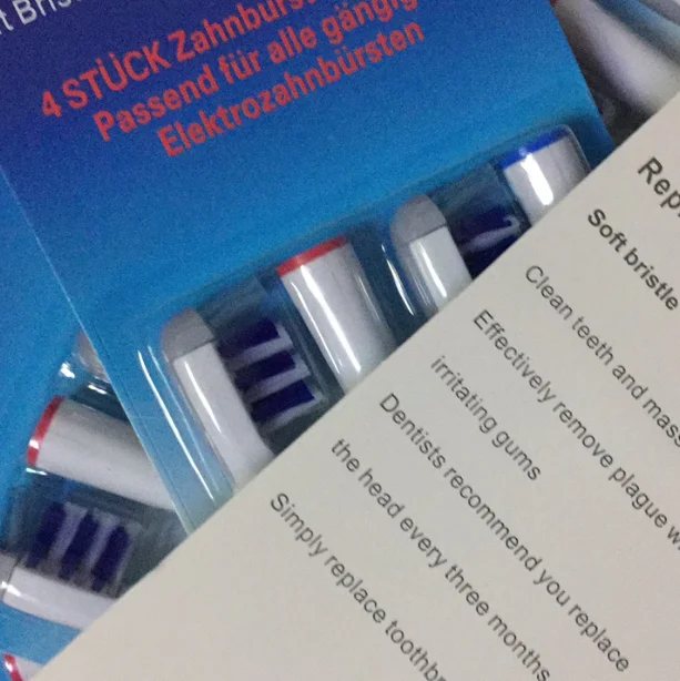 4/8/12/16/20 Pezzi Per Testine Per Spazzolino Orale B Sostituzione Compatibile Braun Elettrico Eb30-A Sostituzione Sb-30A