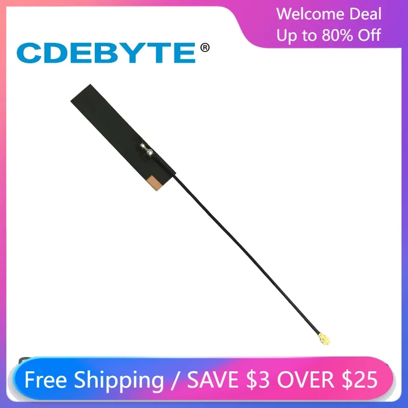 10 Pz/Lotto Tx915-Fpc-4510 915Mhz 868Mhz 2.0Dbi Guadagno Pcb Antenna Wifi Antenna Omnidirezionale Tv Antenna Esterna