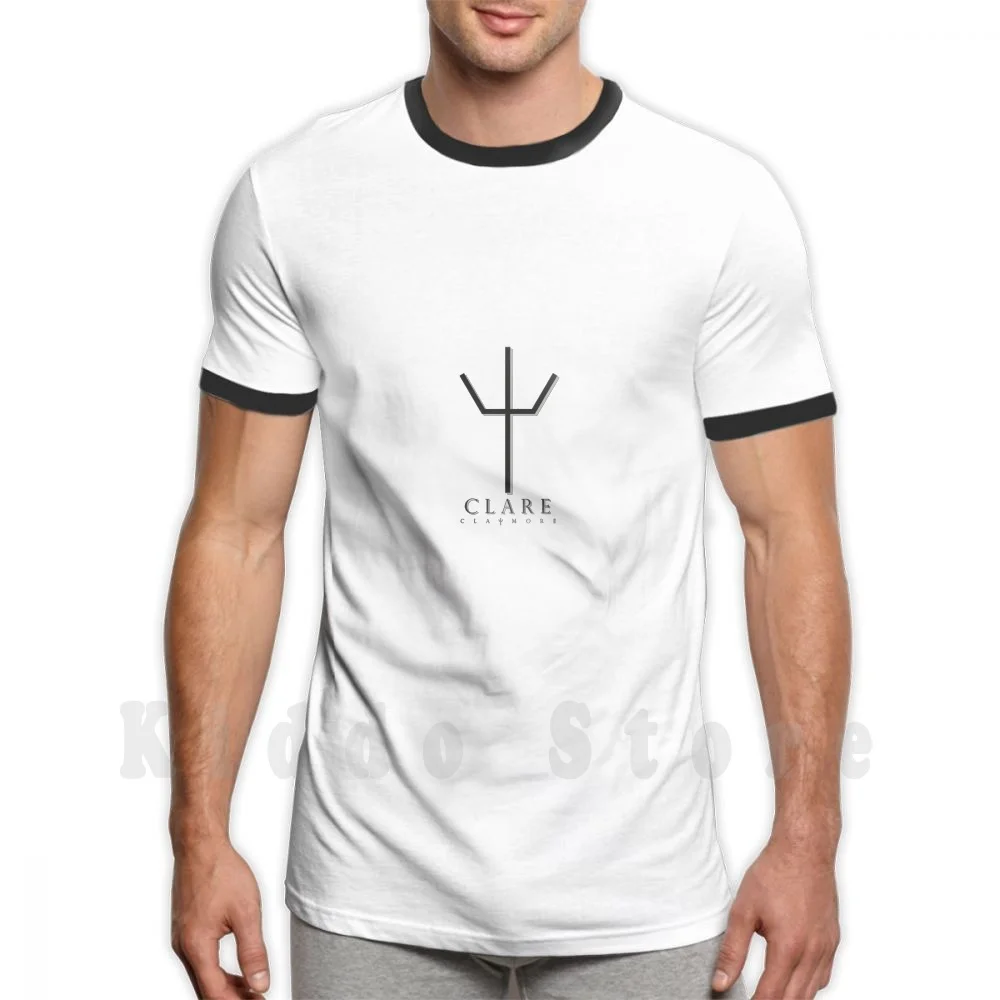 Claymore Clare T Shirt Fai Da Te Big Size 100% Cotone Claymore Claymore Manga Claymore Anime Manga Clare Clair Claymore Art