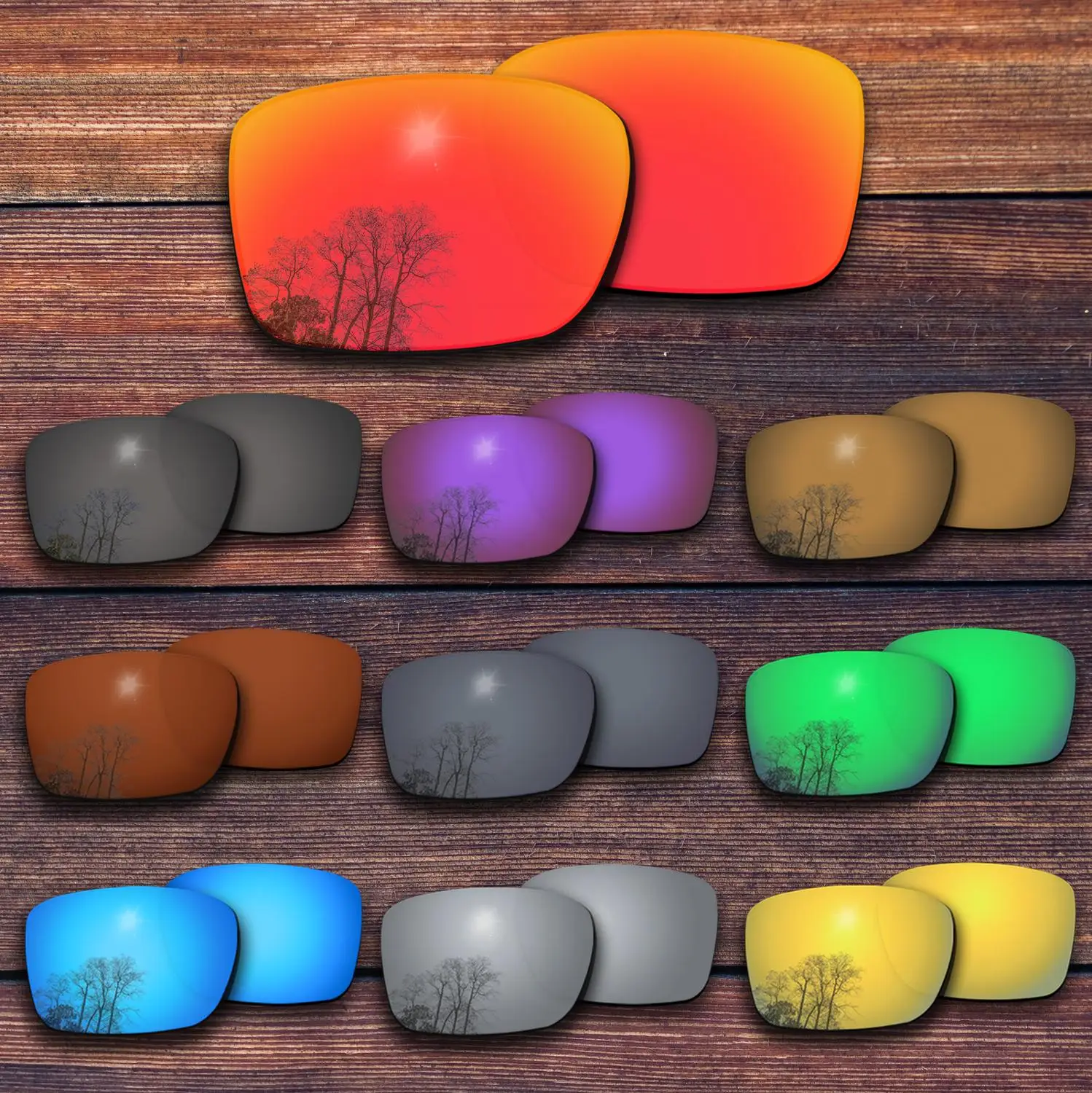 Oowlit Lenti Di Ricambio Polarizzate Per-Montatura Per Occhiali Da Sole Oakley Holbrook Oo9102-Varietà