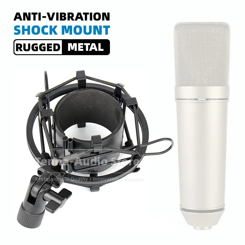 Supporto Per Microfono Spider Supporto Antiurto Per Neumann U87 U87Ai U 87 Ai 87Ai Supporto Per Registrazione Con Sospensione Mic Antiurto