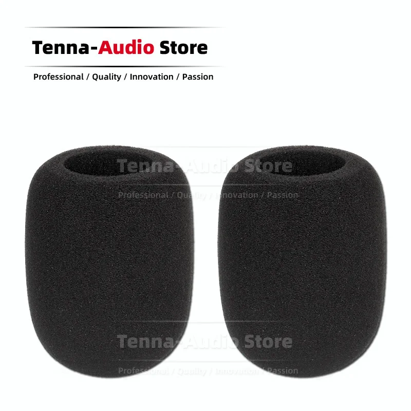 2 Pezzi Microfono Copertura Spugna Parabrezza Per Neumann U 87 Ai 89 I U87Ai U89I Tlm 193 Mic Parabrezza Schiuma Anti Pop Filtro Schermo