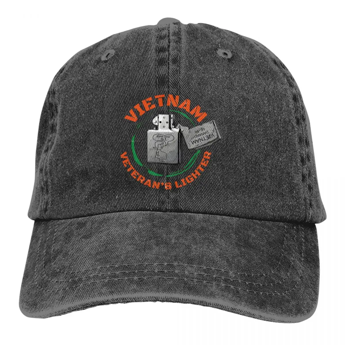 Cappelli Da Papà Di Colore Puro Cappello Da Donna Della Guerra Del Vietnam Berretti Da Baseball Con Visiera Parasole In Metallo-Berretto Con Visiera Z