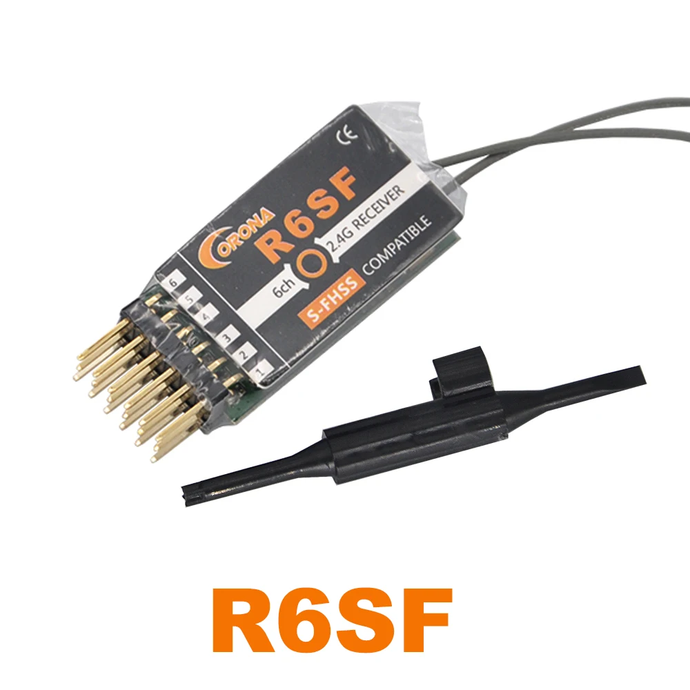 R6Sf Ricevitore Micro S.Bus A 6 Canali S-Fhss Per Futaba T10J 14Sg 18Sz 18Mz Raido