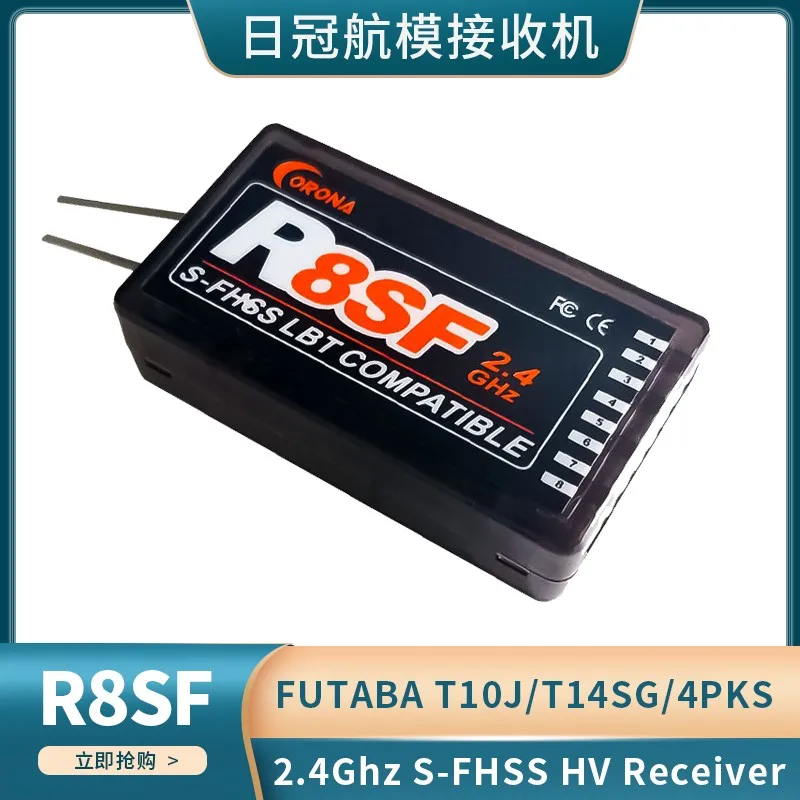 Ricevitore R4Sf R8Sf Compatibile Con Futaba S-Fhss T6J T10J T14Sg Telecomando