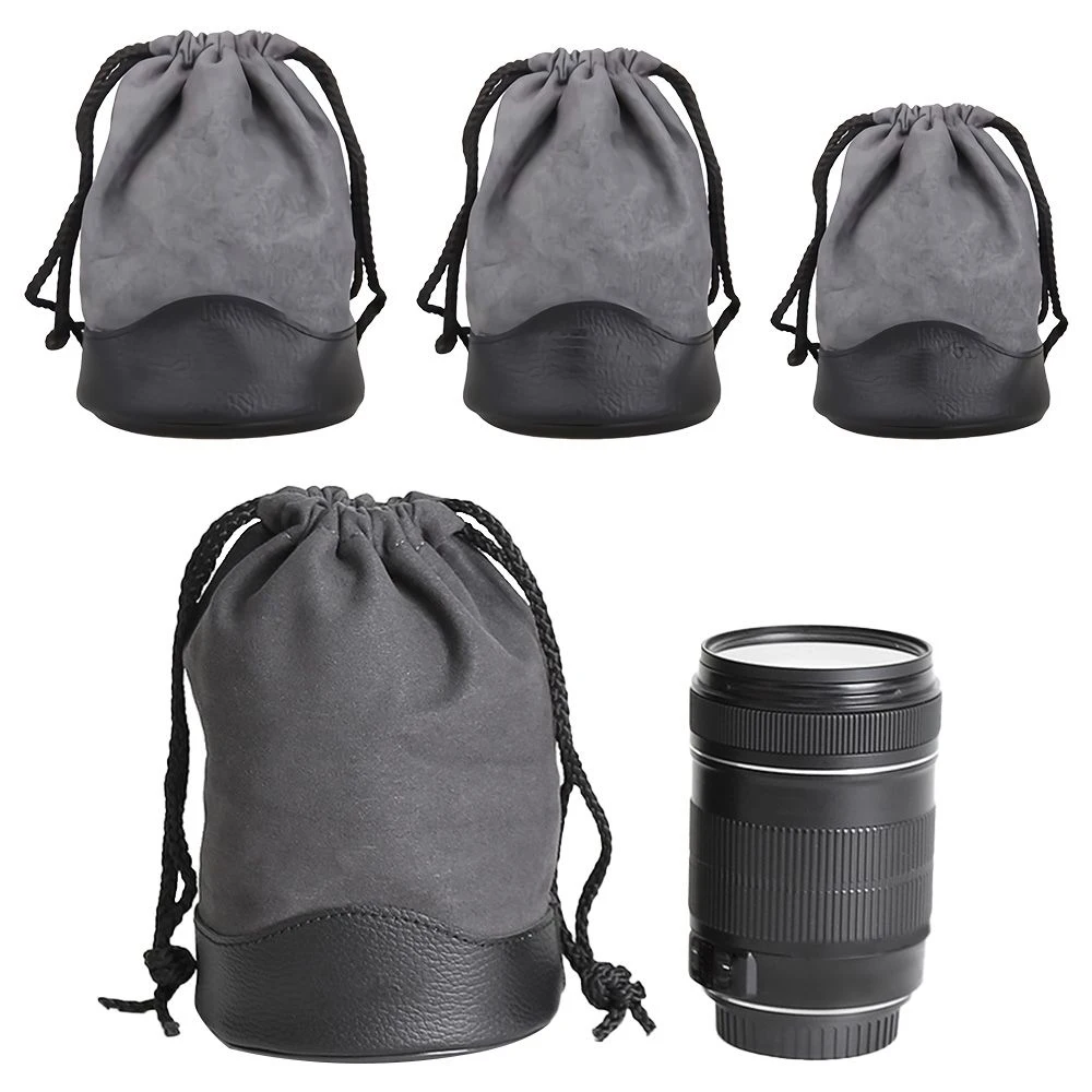 Sacchetti Protettivi Per Fotocamere Coperture Protettive Basse Per Lenti Per Canon Dslr Lens Bag 18-55 24-70 70-200 24-105Mm