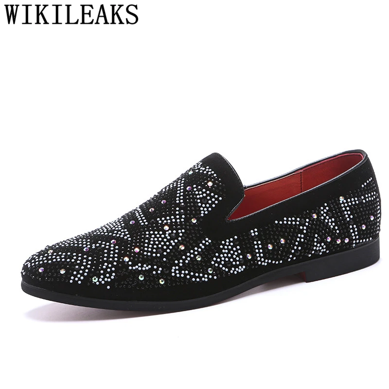 Moda Strass Scarpe Uomo Scarpe Da Ufficio Uomo Scarpe Da Sposa Uomo Designer Scarpe Uomo Eleganti Italian Muslimexmuslimayn