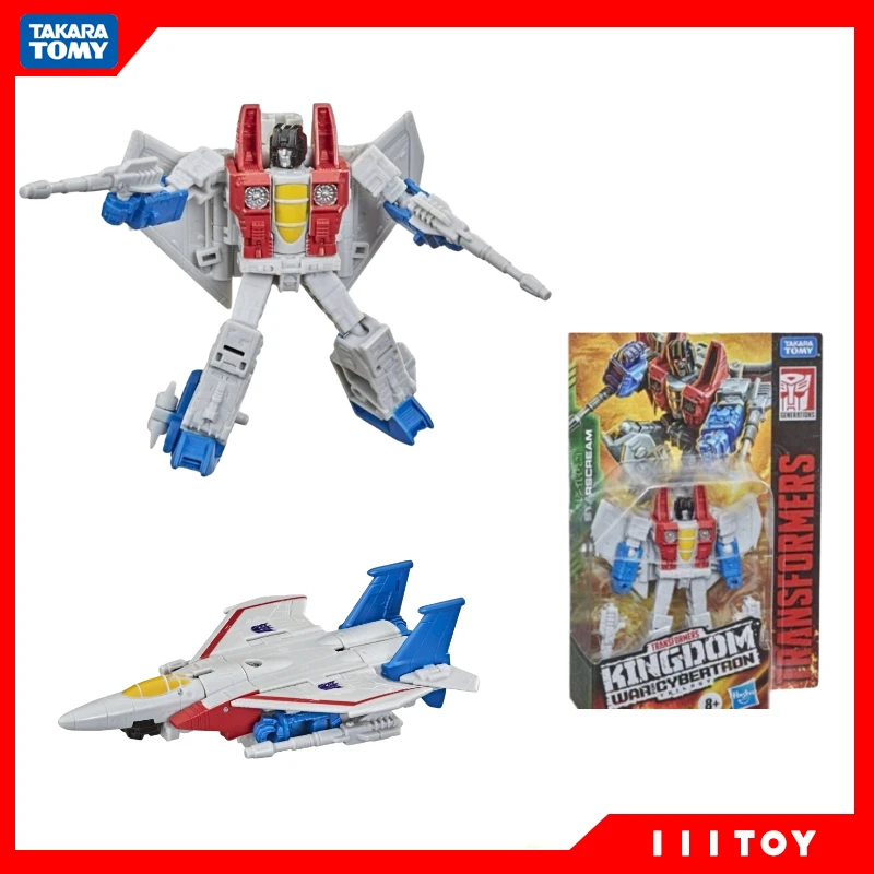In Magazzino Transformers War For Cybertron Trilogy Kingdom Wfc-K12 Core Level Starscream Robot Toys Action Figures Regali Hobby