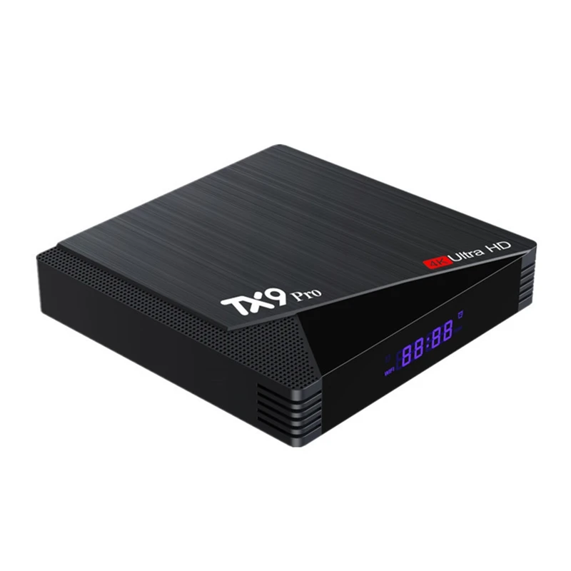 Smart Tv Box 4K Hd Dual Brand 2.4G 5.8G Wifi Media Player Aiwinner H313 Smart Tv Box Us Plug