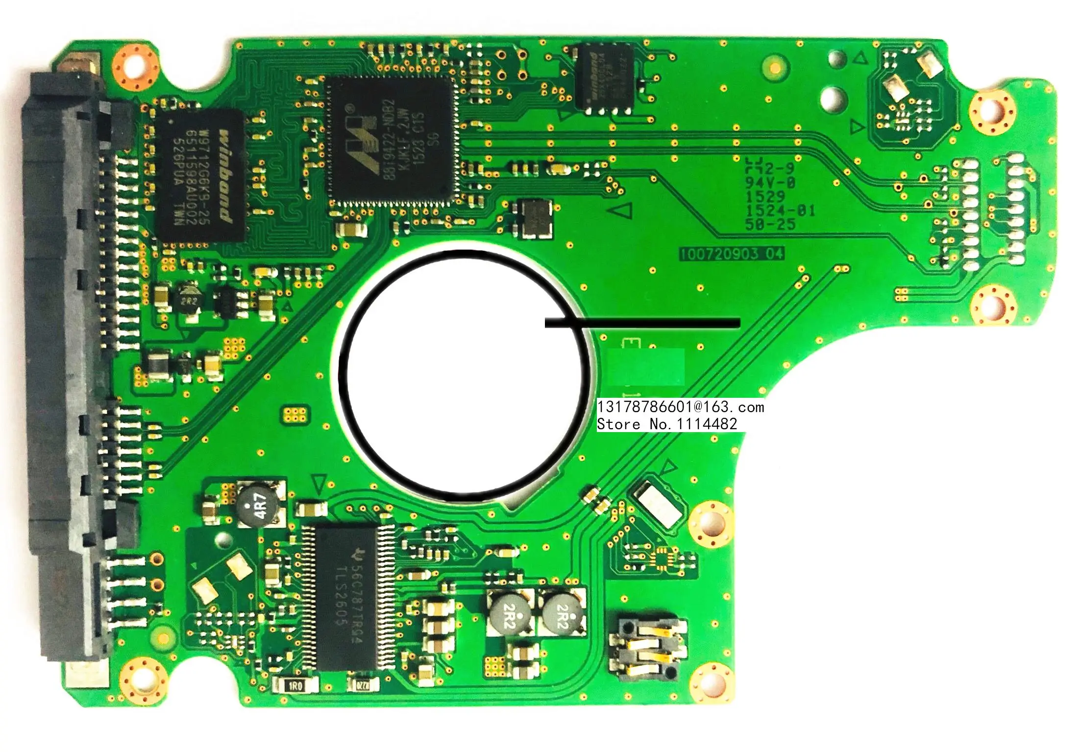 100720903 Rev.07 100% Hard Disk Originale Cellulare Buon Test Pcb Circuit Board 100720903 Rev.07/St500Lm012 St1000Lm024