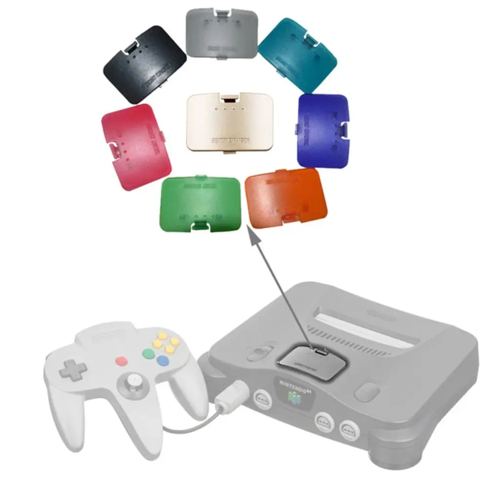 Ricambio Jumper Pak Memory Expansion Coperchio Coperchio Parte Per Nintendo 64 N64