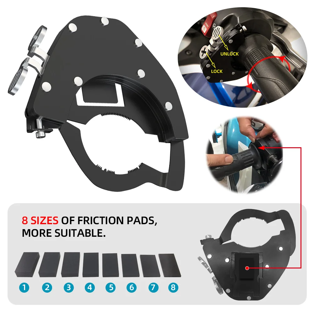 Moto Cruise Control Blocco Farfallato Assist Manubrio Kit Per Aprilia Mana 850 / Gt Rs 50 Rs 125 Replica Abs Rs4 125 Rsv4