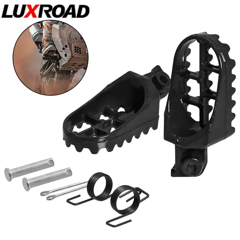 Per Honda Crf 50/100 Xr50/70 Pit Dirt Bikes Poggiapiedi In Alluminio Motocross Pedane Accessori Da Corsa Per Yamaha Tw200 Pw50/80
