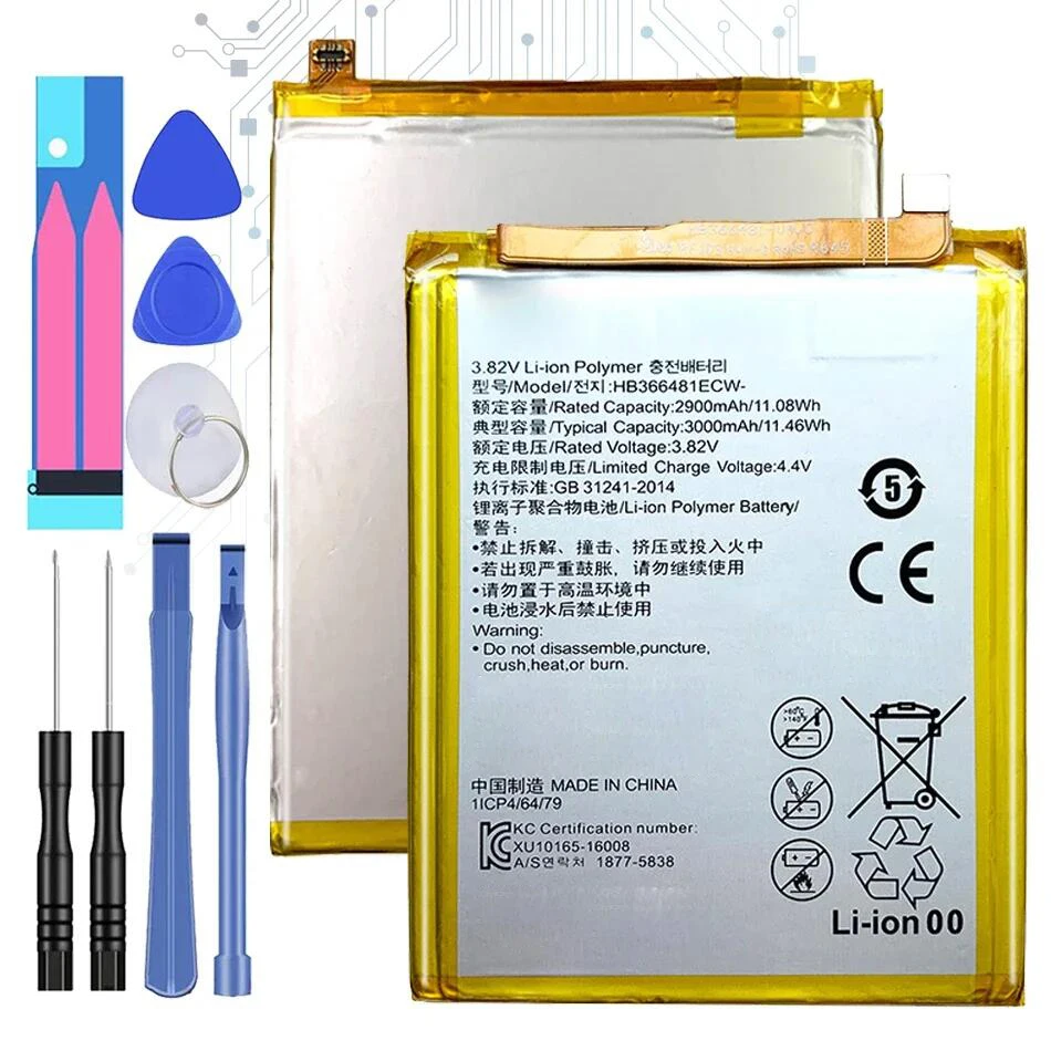 Batteria Muslimex Per Huawei P Smart 5.6 "Fig-Lx1 Fig-La1 Fig-Lx2 Fig-Lx3