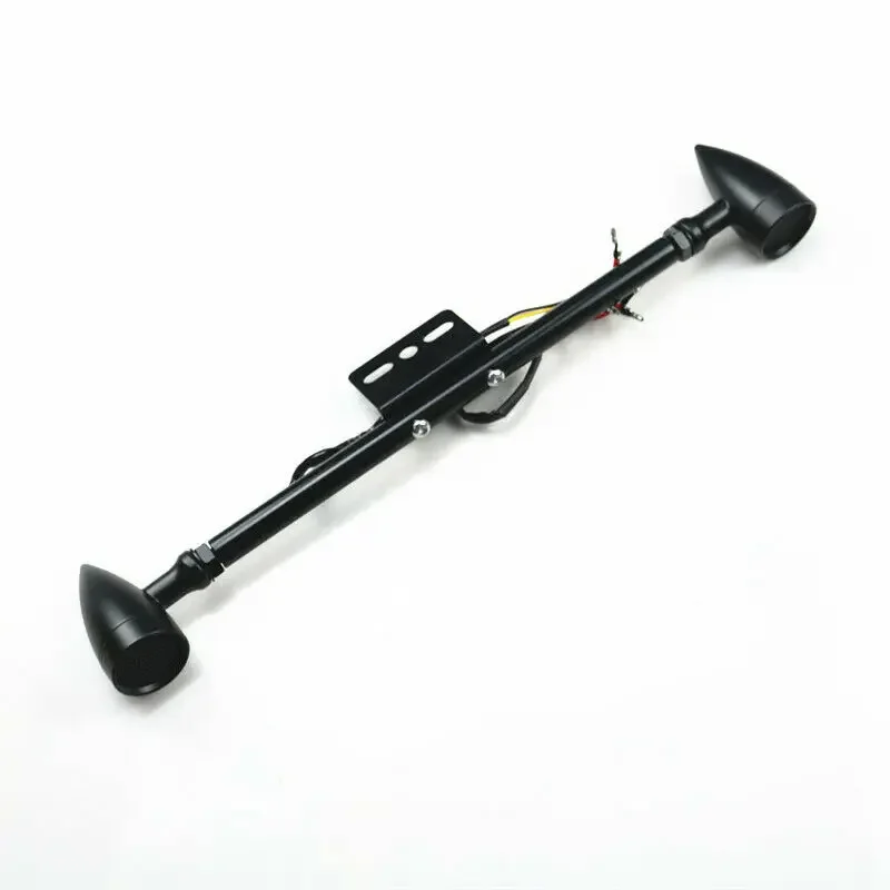 Barra Luminosa A Led Anteriore O Posteriore Nera Per Cruiser Touring Custom Big Dog