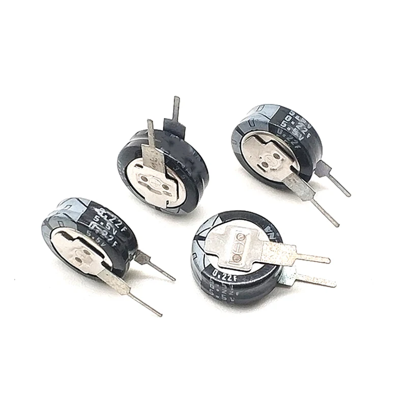 Super Condensatori Serie Dxn 5.5V 0.1F H-Type Dxn-5R5H104U Condensatore Condensatore Supercondensatore