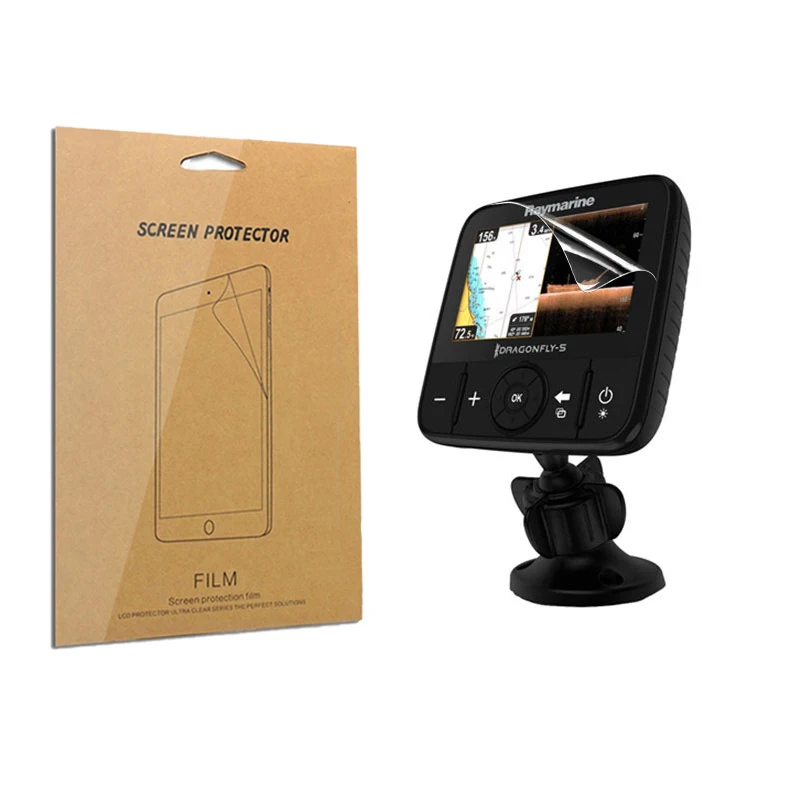 2X Pellicola Protettiva Per Schermo Lcd Trasparente Per Accessori Gps Raymarine Dragonfly 5 Dragonfly5
