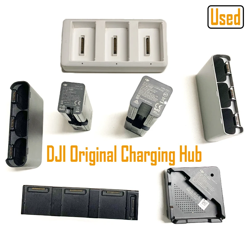 Dji Originale Usato Mavic Pro Air 2 2S Mini Series Caricabatterie Adattatore Di Alimentazione Ca Hub Di Ricarica Della Batteria Per Dji Phantom 4 Seri